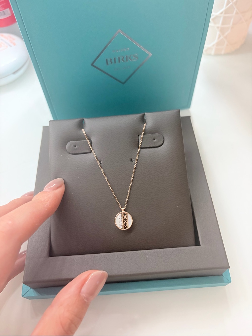 Birks dare to dream Pendant Necklace - Pink/Rose